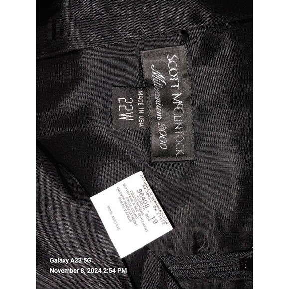 Scott Mcclintock Blue Corset Top Plus Size 22W NWT - Picture 6 of 7